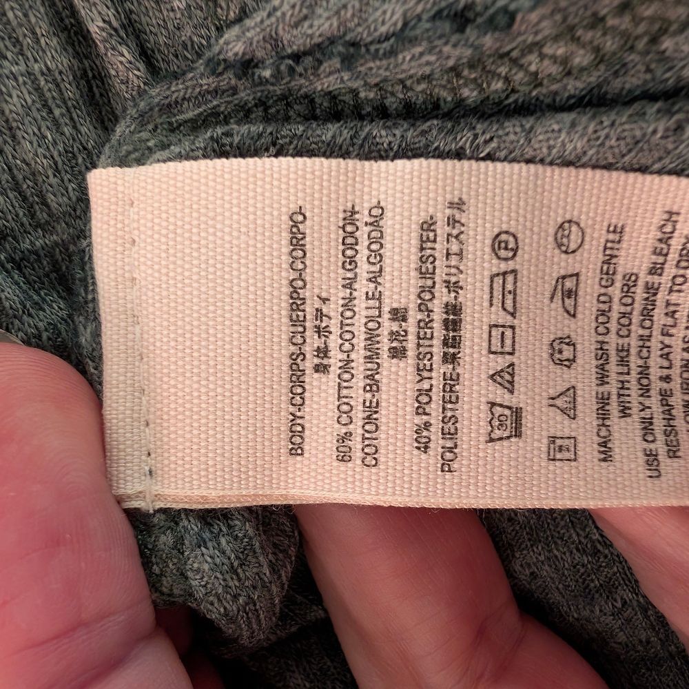 We The Free Green Long Sleeve Button Down Blouse - Picture 8 of 8